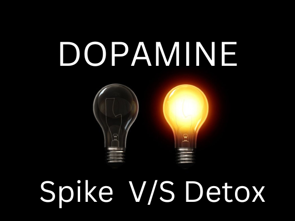 Dopamine(Spike V/S Detox)